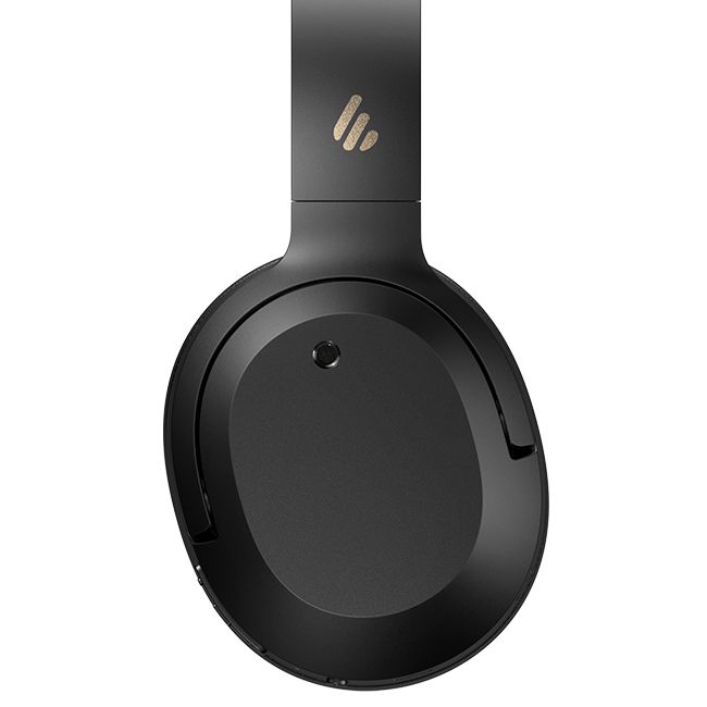 Headphone Bluetooth Edifier W820NB, vista de perfil.